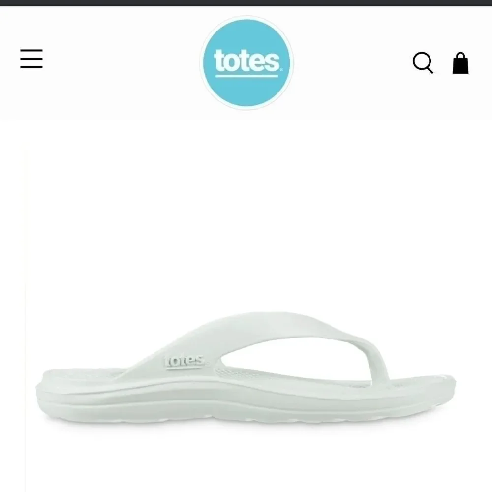 TOTES SOL BOUNCE FLIP FLOPS - Picture 1 of 6